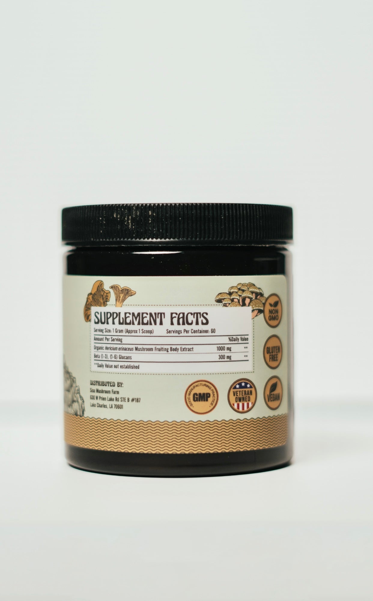 Organic Lion's Mane Mushroom Powder